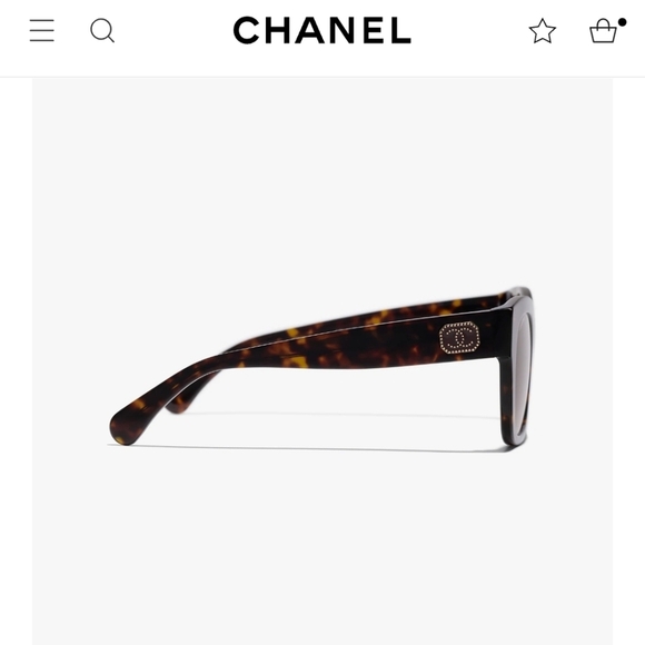 CHANEL AcetateDark Tortoise. Lenses: Brown Ref.5478 C714/S5 SUNGLASSES - Picture 14 of 16